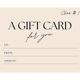 Cleo & Me eGift Card