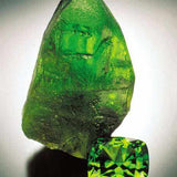 27.55 CTW natural green peridot oval faceted cut tennis bracelet in 925 sterling silver with adjustable 7mm band width