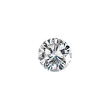 Charles & Colvard Forever One round shape moissanite gemstone with IF-VS1 clarity and high brilliance