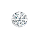 Charles & Colvard Forever One round shape moissanite gemstone with IF-VS1 clarity and high brilliance