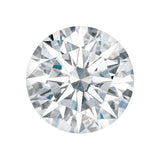 Charles & Colvard Forever One round moissanite gemstone with IF-VS1 clarity and high brilliance