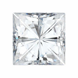 Charles & Colvard Forever One square shape moissanite gemstone with brilliant cut and IF-VS1 clarity