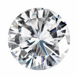 Charles & Colvard Forever One round shape moissanite gemstone with IF-VS1 clarity and 9.25 hardness