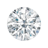 Charles & Colvard Forever One round moissanite gemstone with IF-VS1 clarity and high hardness