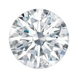 Charles & Colvard Forever One round shape moissanite gemstone with IF-VS1 clarity and high brilliance