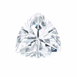 Charles & Colvard Forever One trillion cut moissanite gemstone with brilliant cut and IF-VS1 clarity