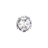 Charles & Colvard Forever One round shape moissanite gemstone with IF-VS1 clarity and brilliant facets