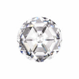 Charles & Colvard Forever One round shape moissanite gemstone with IF-VS1 clarity and high hardness