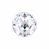 Charles & Colvard Forever One round shape moissanite gemstone with high clarity and brilliance