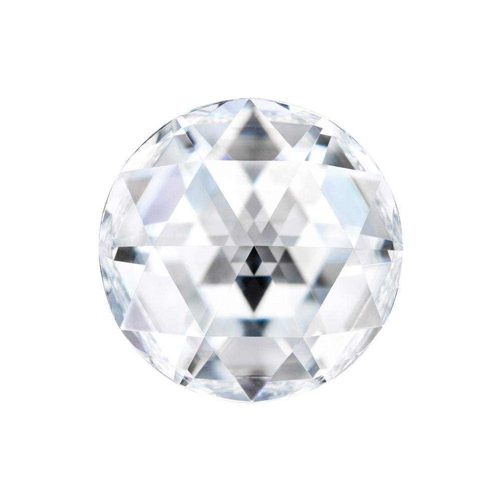 Charles & Colvard Forever One round shape moissanite gemstone with IF-VS1 clarity and high hardness 9.25