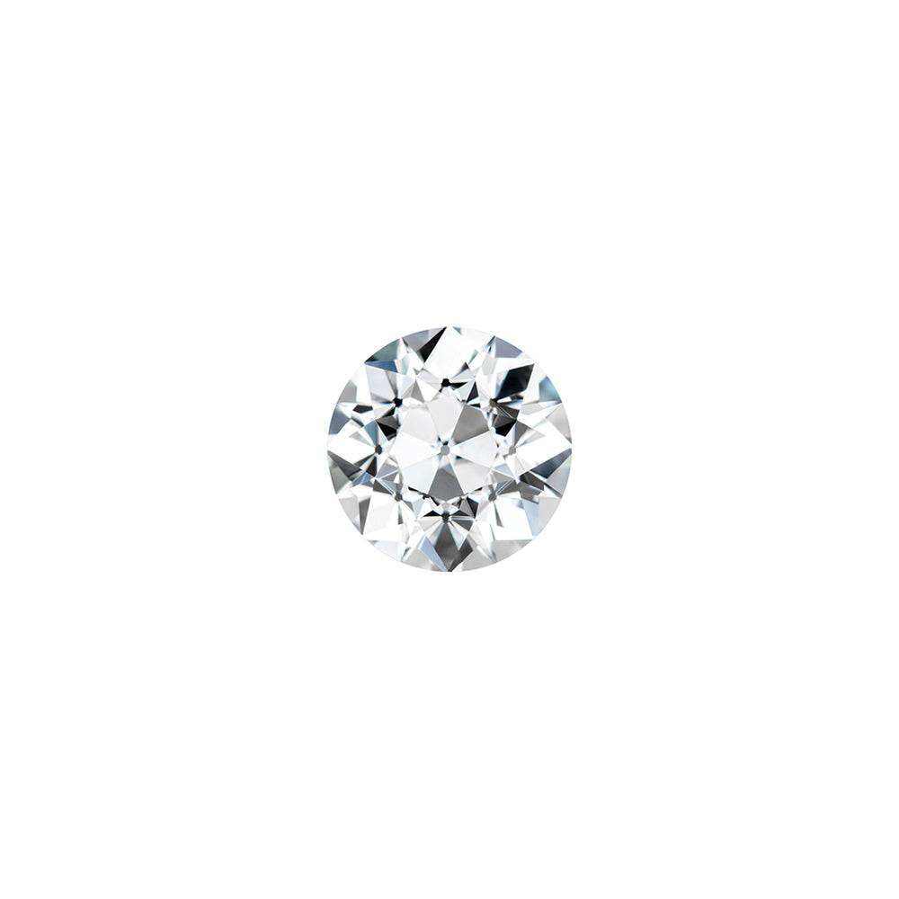Charles & Colvard Forever One round shape moissanite gemstone with IF-VS1 clarity and high hardness