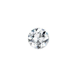 Charles & Colvard Forever One round shape moissanite gemstone with IF-VS1 clarity and high hardness