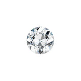 Charles & Colvard Forever One round brilliant cut moissanite gemstone with IF-VS1 clarity and high hardness