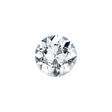 Charles & Colvard Forever One round shape moissanite gemstone with IF-VS1 clarity and high hardness.