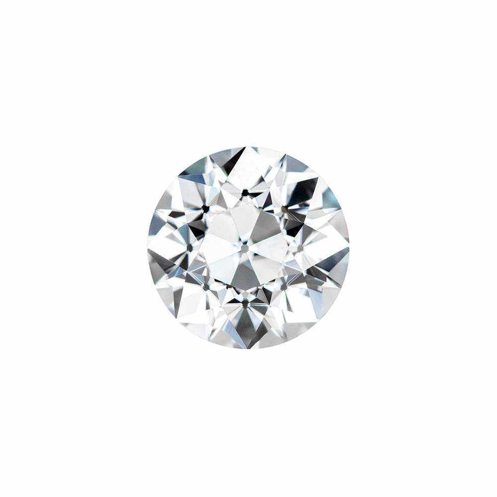 Charles & Colvard Forever One round shape moissanite gemstone with IF-VS1 clarity and 9.25 hardness