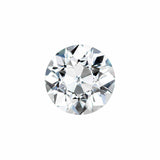 Charles & Colvard Forever One round moissanite gemstone with IF-VS1 clarity and high brilliance