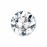 Charles & Colvard Forever One round shape moissanite gemstone, IF-VS1 clarity, high hardness, and excellent brilliance