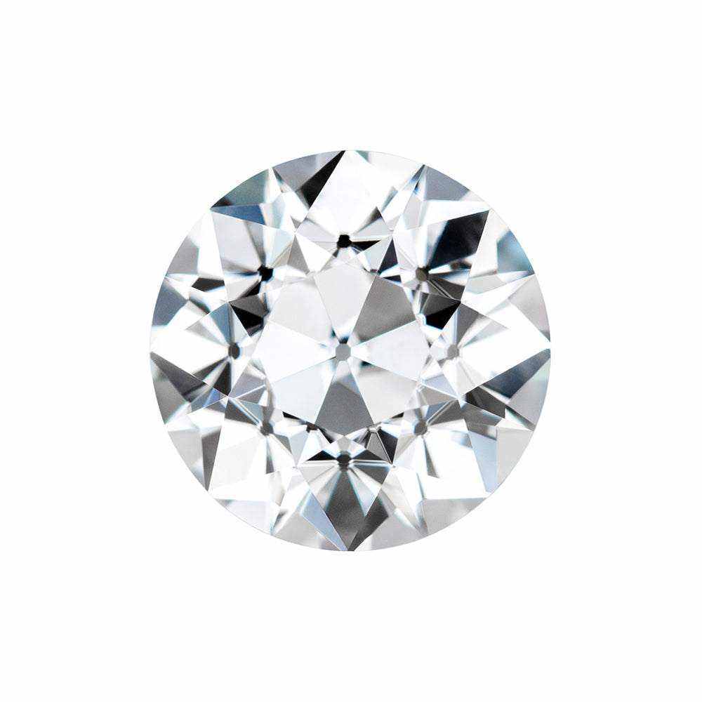 Charles & Colvard Forever One round shape moissanite gemstone with IF-VS1 clarity and high brilliance