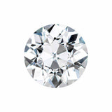 Charles & Colvard Forever One round shape moissanite gemstone with IF-VS1 clarity and high brilliance