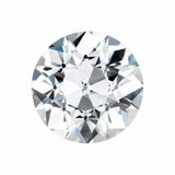Charles & Colvard Forever One round shape moissanite gemstone with IF-VS1 clarity and high brilliance
