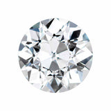 Charles & Colvard Forever One round shape moissanite gemstone with high clarity and brilliance