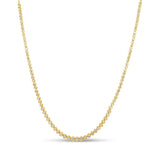 18" Diamond Bezel Tennis Necklace