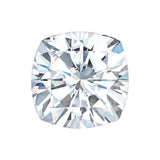 Charles & Colvard Forever One cushion shape moissanite gemstone with IF-VS1 quality and high hardness