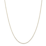 14k Yellow Gold Satin and Diamond Cut Horse Necklace, 22mm