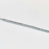 15.68 CTW 5mm Round Faceted Cut Sky Blue Topaz