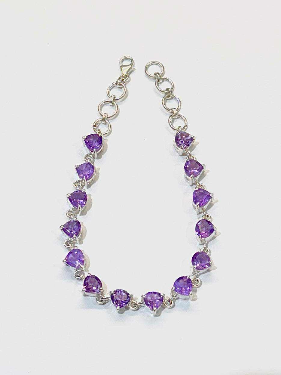 9.8 CTW 6×6mm Trillion Faceted Cut