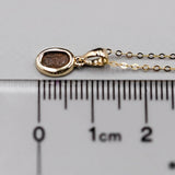 Minimalist Oval Natural Australian Doublet Opal Pendant Necklace in 14k Yellow Gold