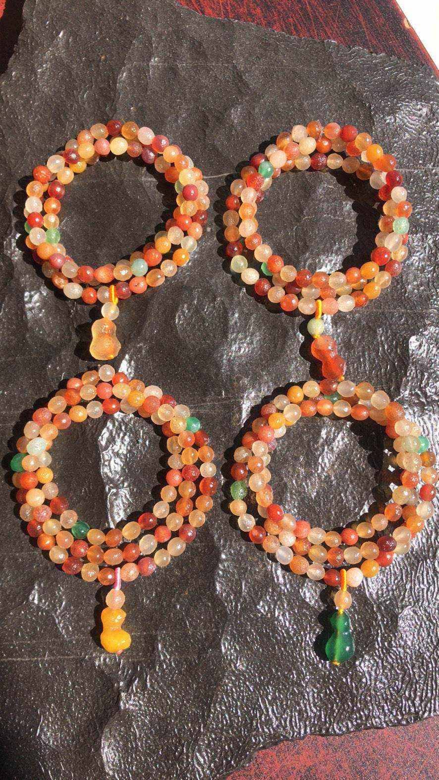 Colorful Natural Alashan Gobi Candy Agate Alxa Chalcedony Waxy Translu