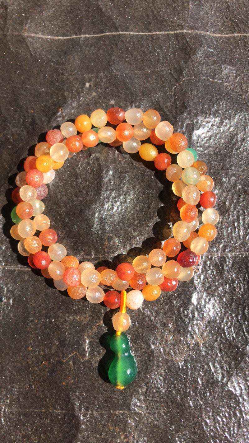 Colorful Natural Alashan Gobi Candy Agate Alxa Chalcedony Waxy Translu