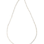 16-inch signature freshwater pearl strand necklace with tiny white pearls and gold magnetic clasp