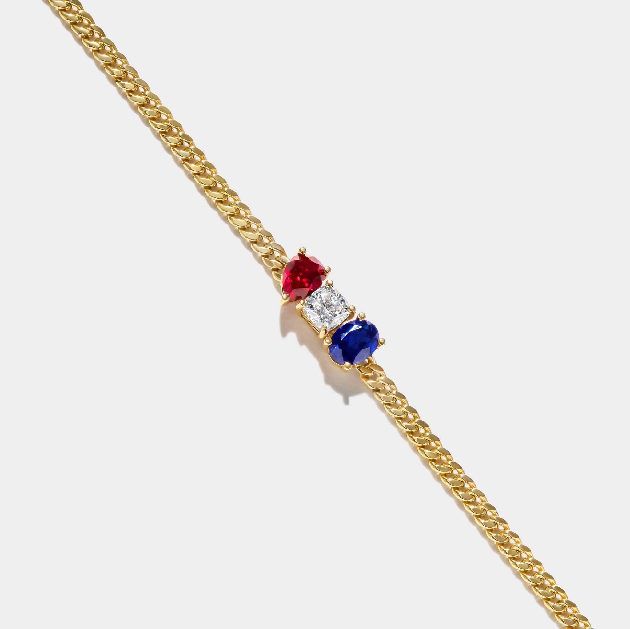 Americana Curb Chain Bracelet